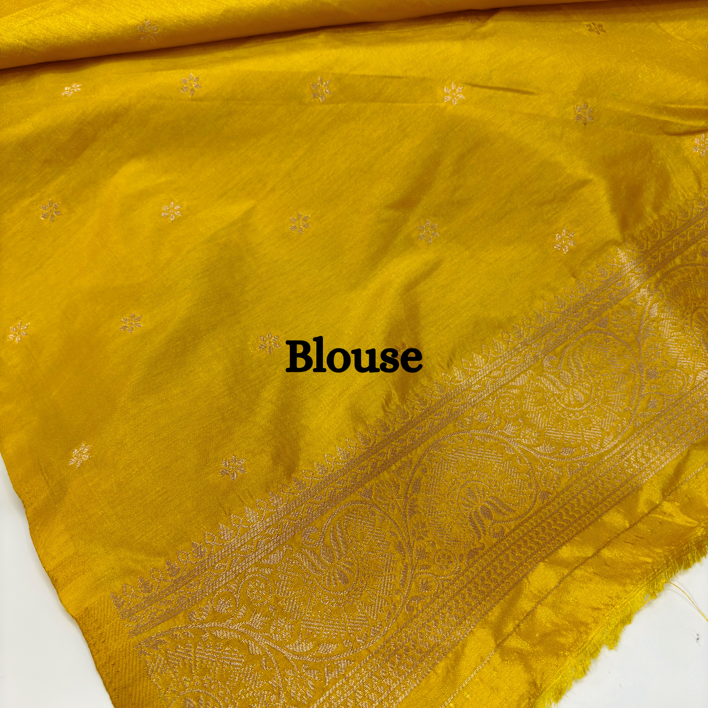 Premium Yellow Katan Silk Saree