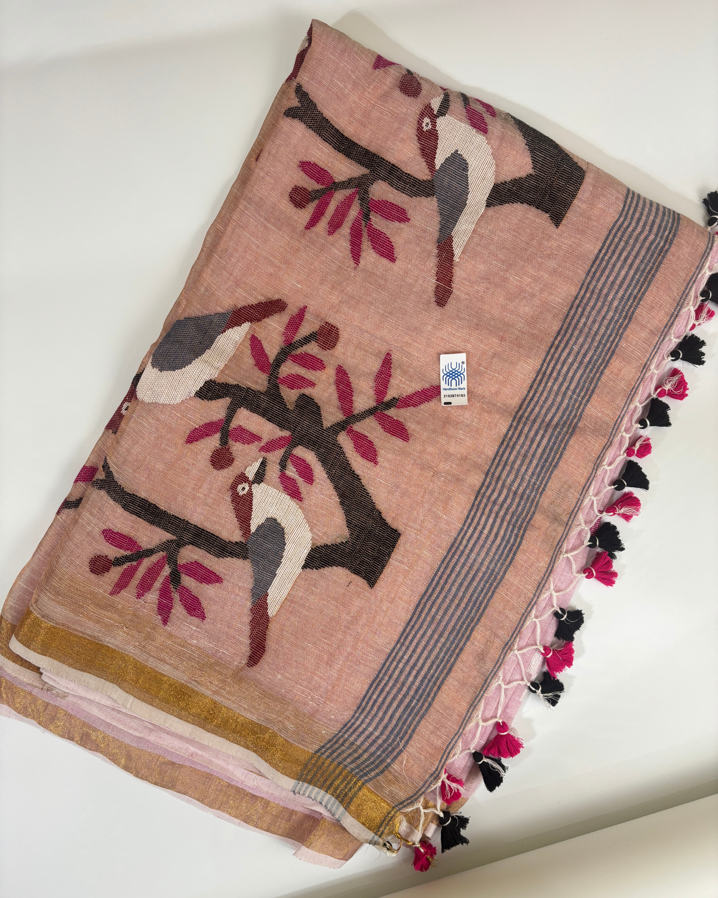 Pure Jayshree Linen saree