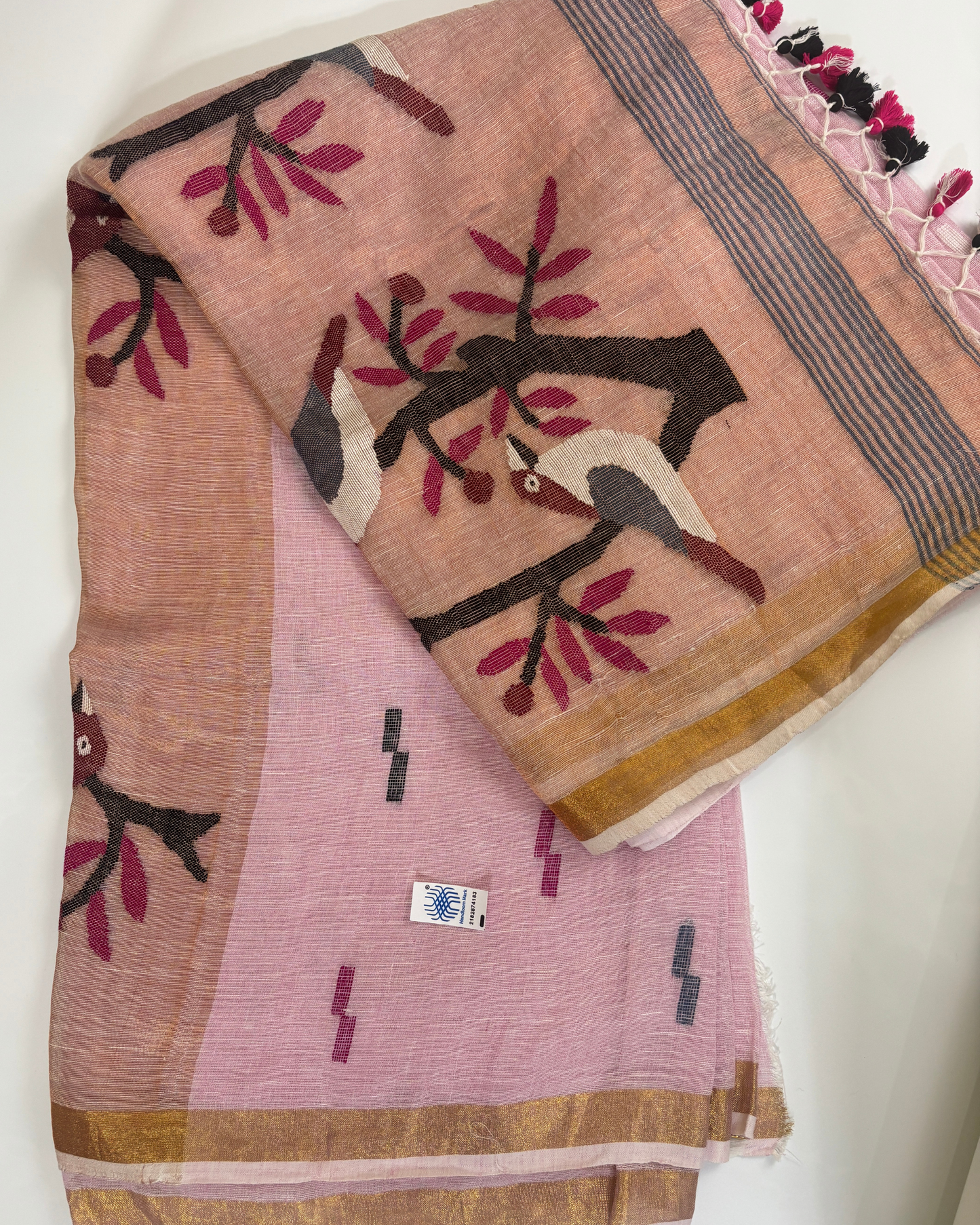 Pure Jayshree Linen saree
