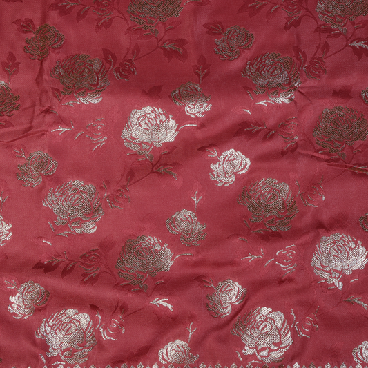 Mashru Silk Saree with Zari Weaving