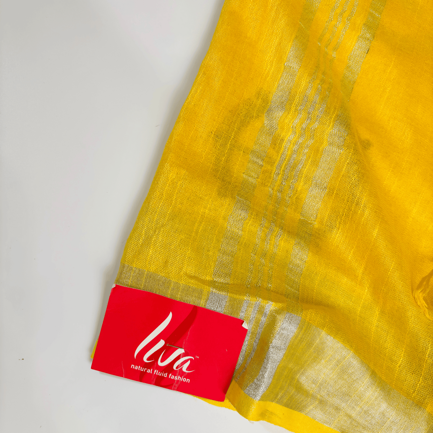 Yellow Hand Painting Saree
