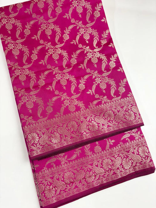 Premium Zari Weaving Silk Saree