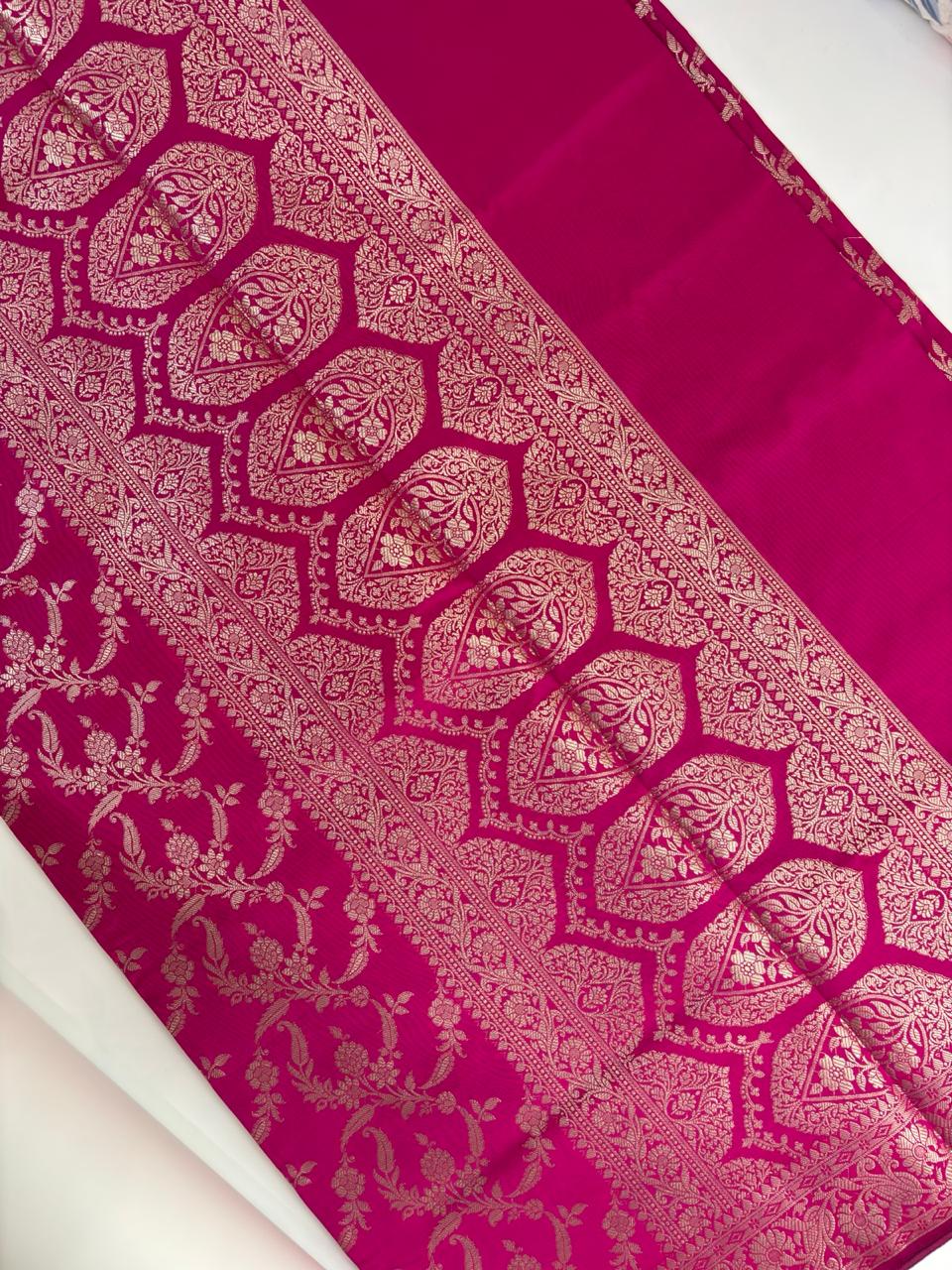 Premium Zari Weaving Silk Saree
