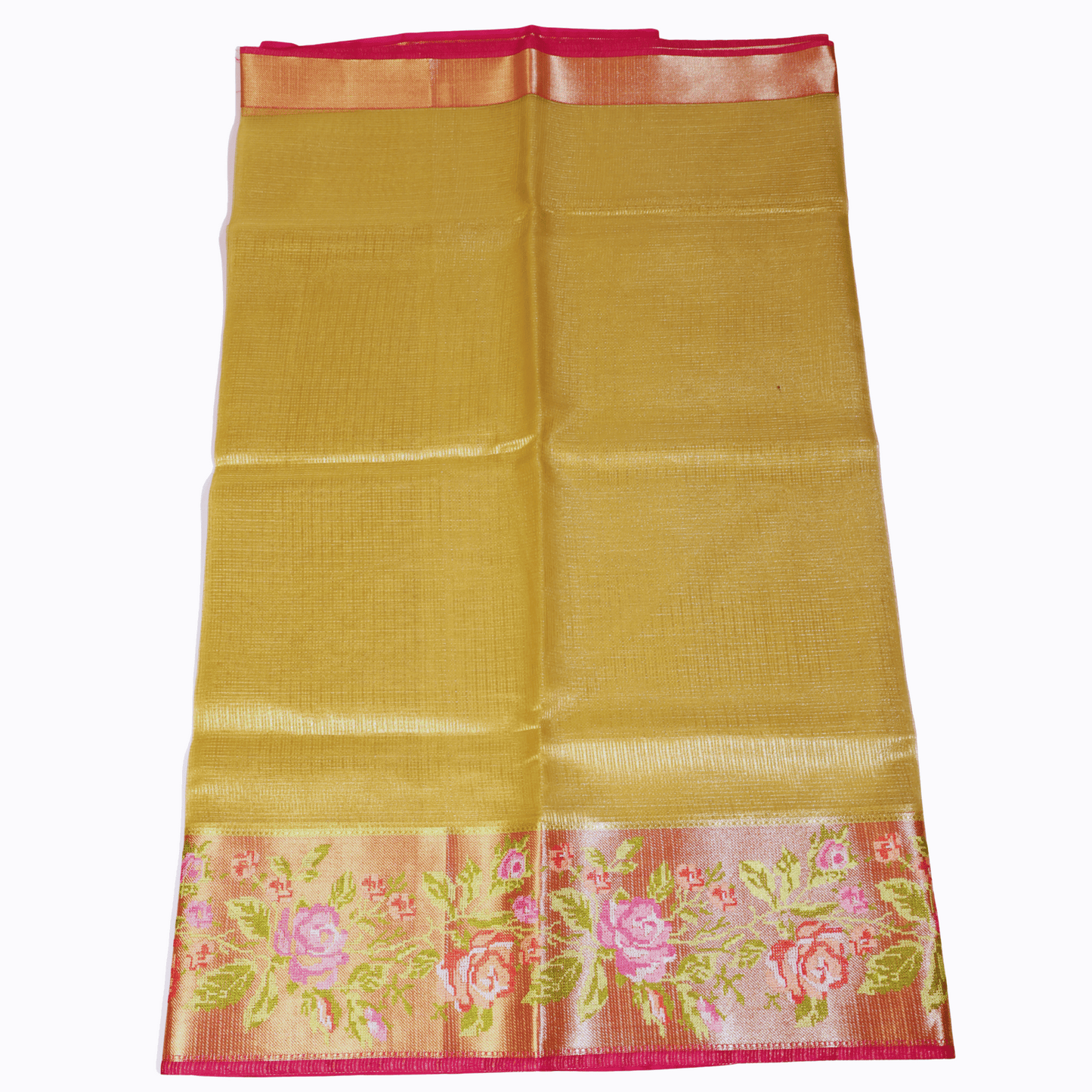 Kota Tissue Silk With Parsi Embroidery