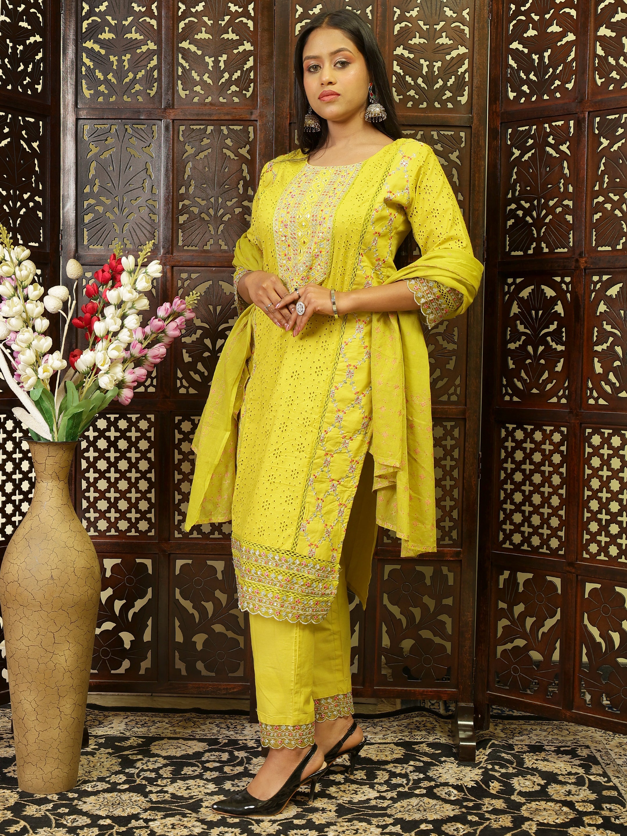 Pure cotton kurta set