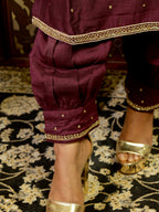 Purple Kurta Set for Women