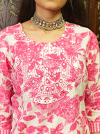 Pure Jaipuri Cotton Kurta Pant Set