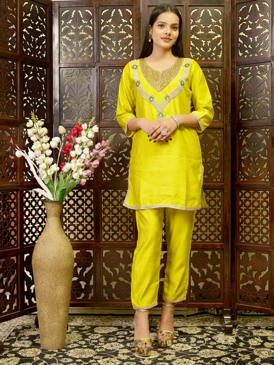 Green Co-Ord Set For Women