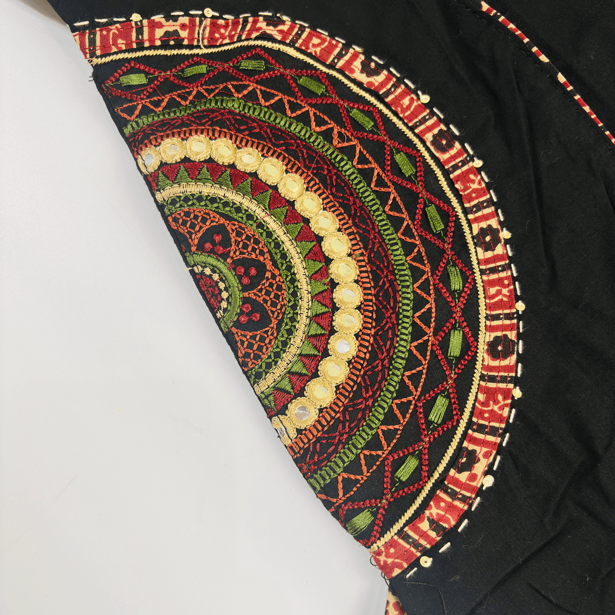 Black Pure Cotton Kurta Set