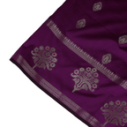 Pure Banarasi Katan Silk Saree (Purple)