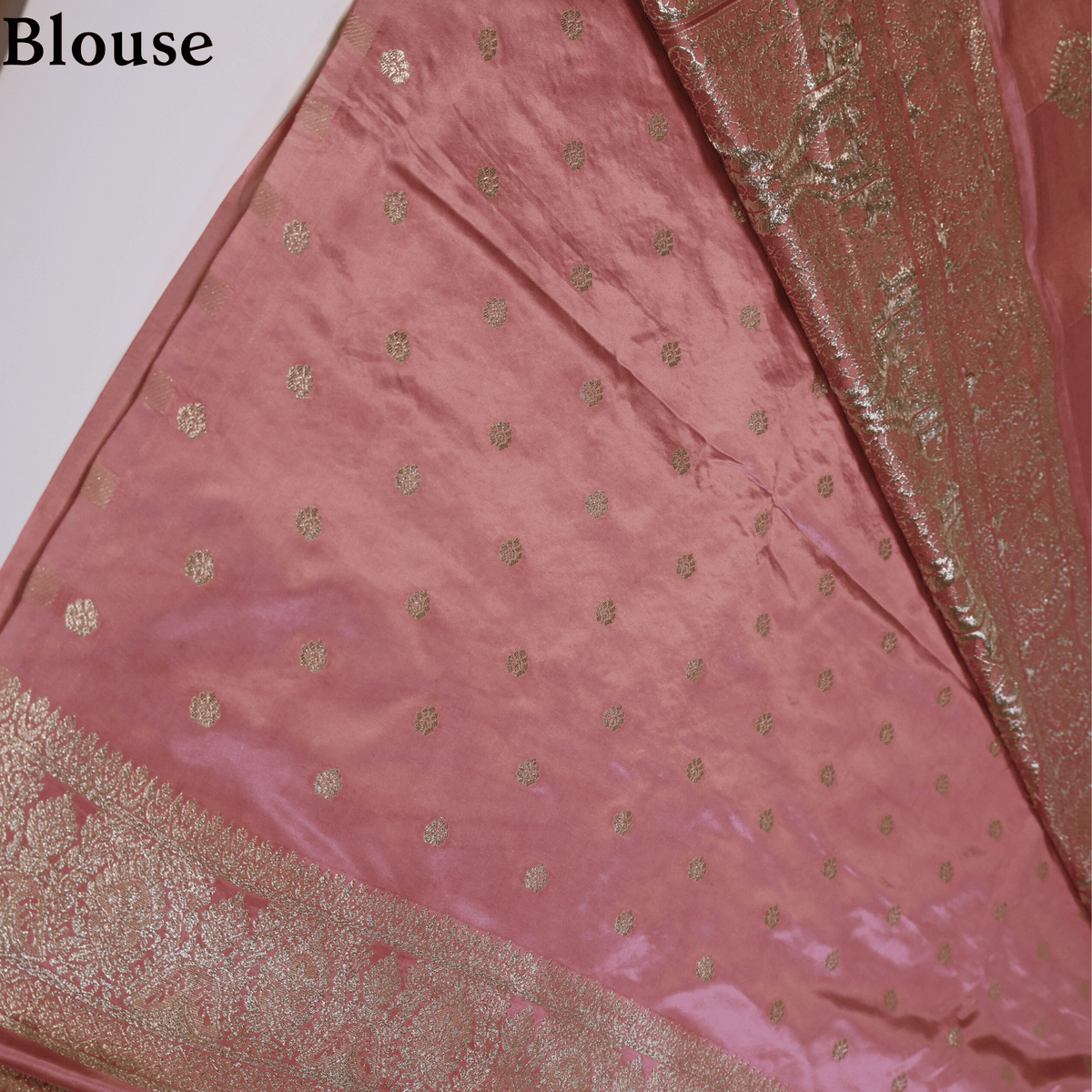 Pure Banarasi Banarasi Silk Saree (Pink)