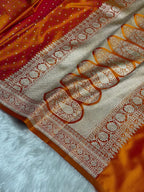 Pure Mashru Silk Saree With Tanchoi Weaving