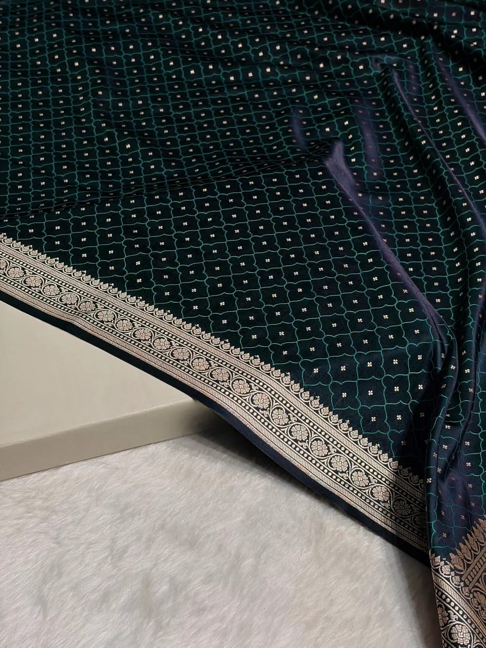 Pure Mashru Silk Saree With Tanchoi