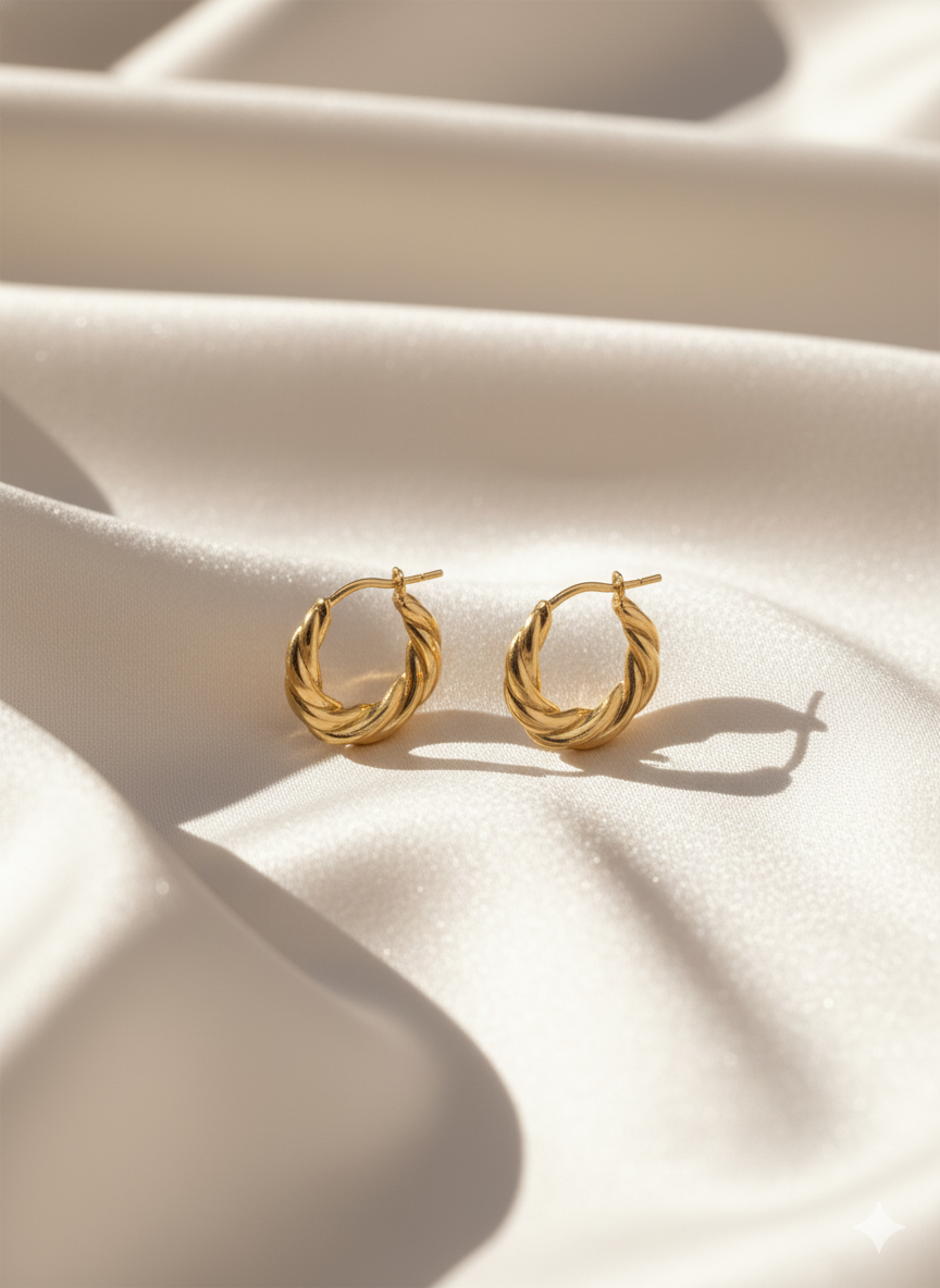 Athena Hoop Earrings