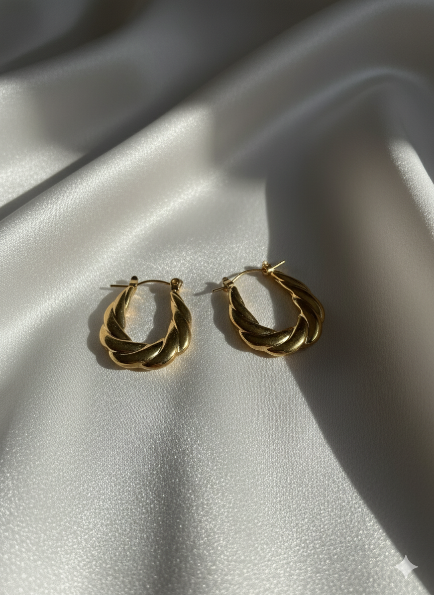 Athena Hoop Earrings