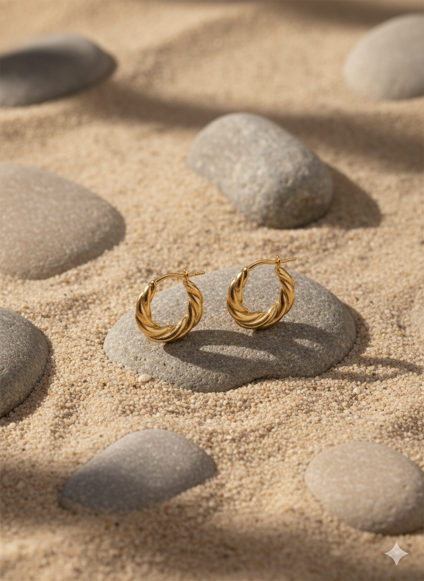 Athena Hoop Earrings