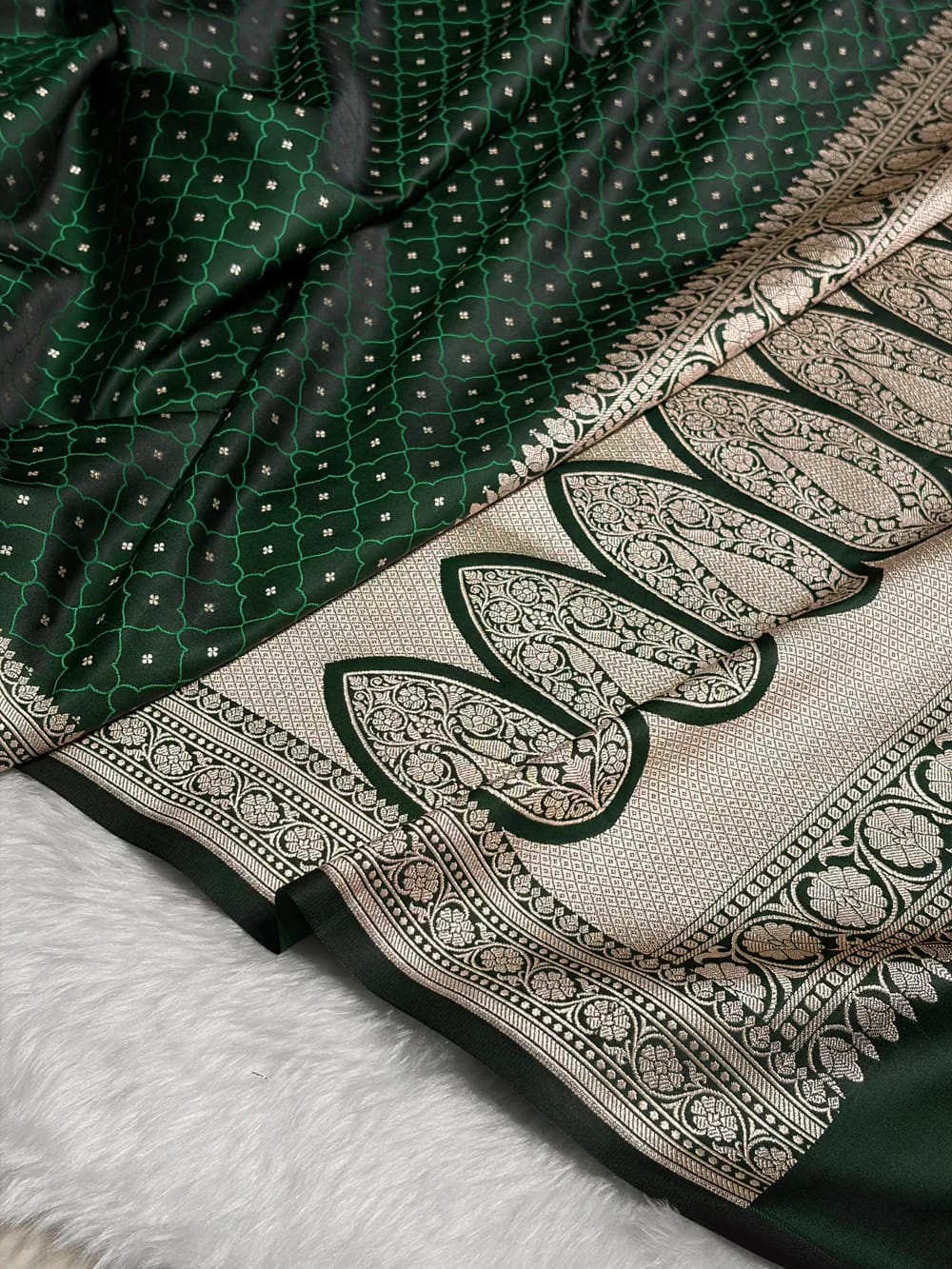Pure Mashru Silk Saree With Tanchoi