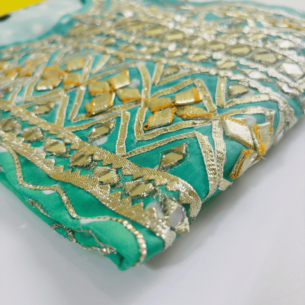 Jaipuri Gotta Patti Kaftan Kurta Set