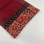 Maroon Kurta Pant Set With Dupatta
