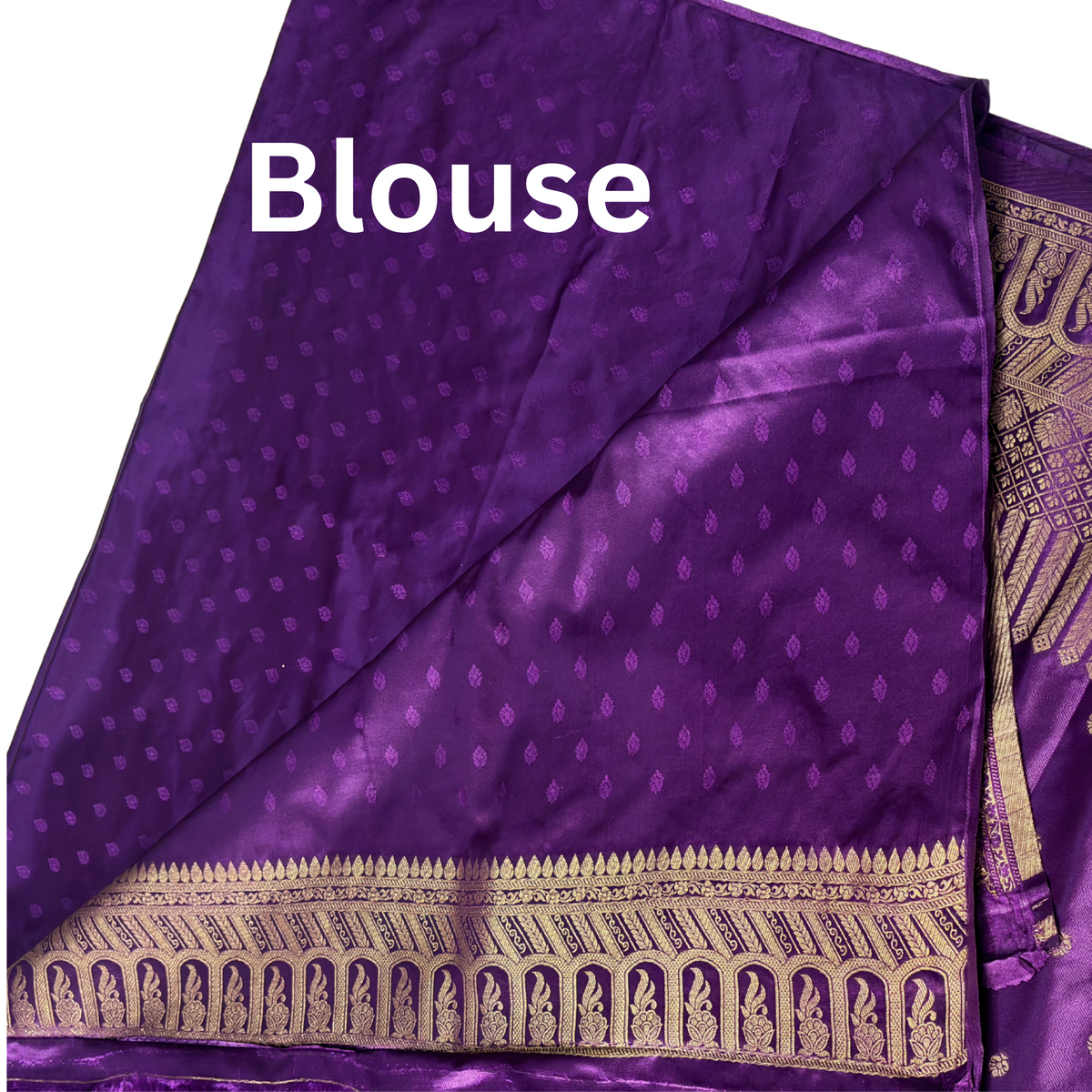 Premium Katan Silk Saree (Blue)