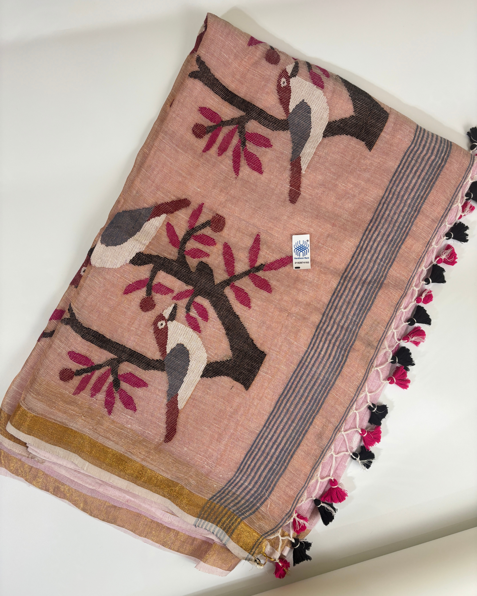Pure Jayshree Linen saree