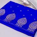 Blue Tissue Silk Saree
