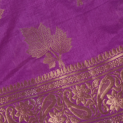 Premium Katan Silk With Zari Weaving