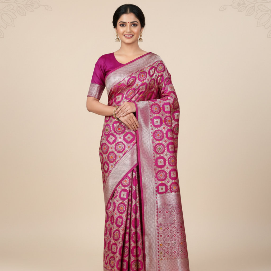 Bridal Banarasi Silk Saree