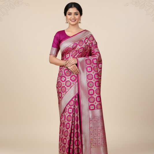 Bridal Banarasi Silk Saree