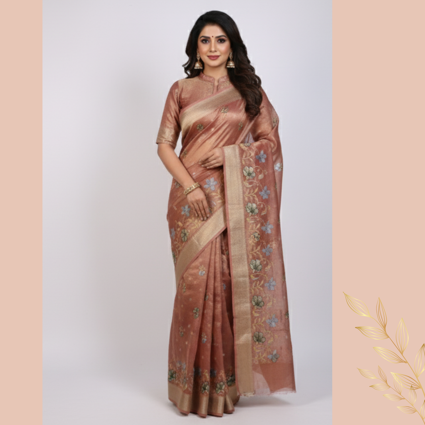 Premium Tissue Banarasi Silk Saree