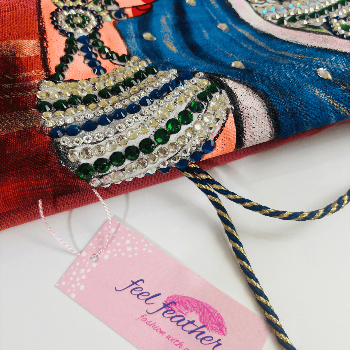 Rani Padmavati-themed hand-painted saree