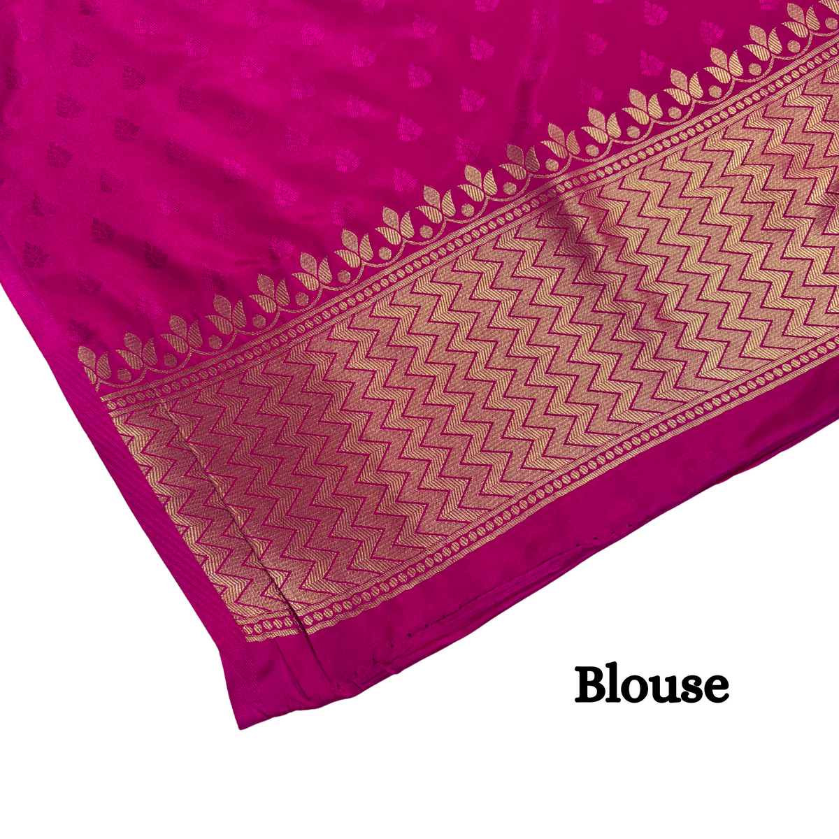 Green Banarasi Silk Saree