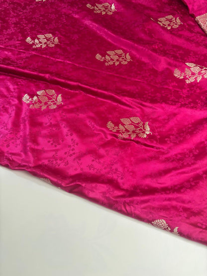 Premium Banarasi Mashru Silk Saree