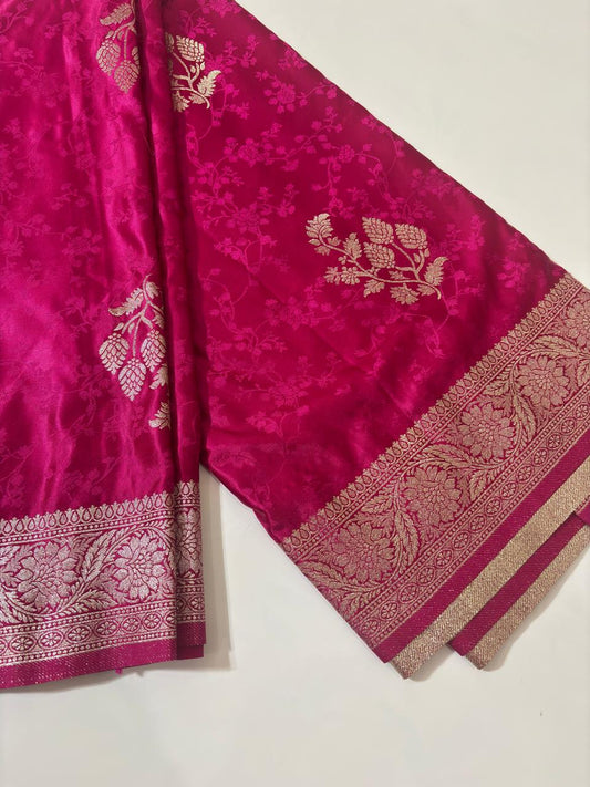 Premium Banarasi Mashru Silk Saree