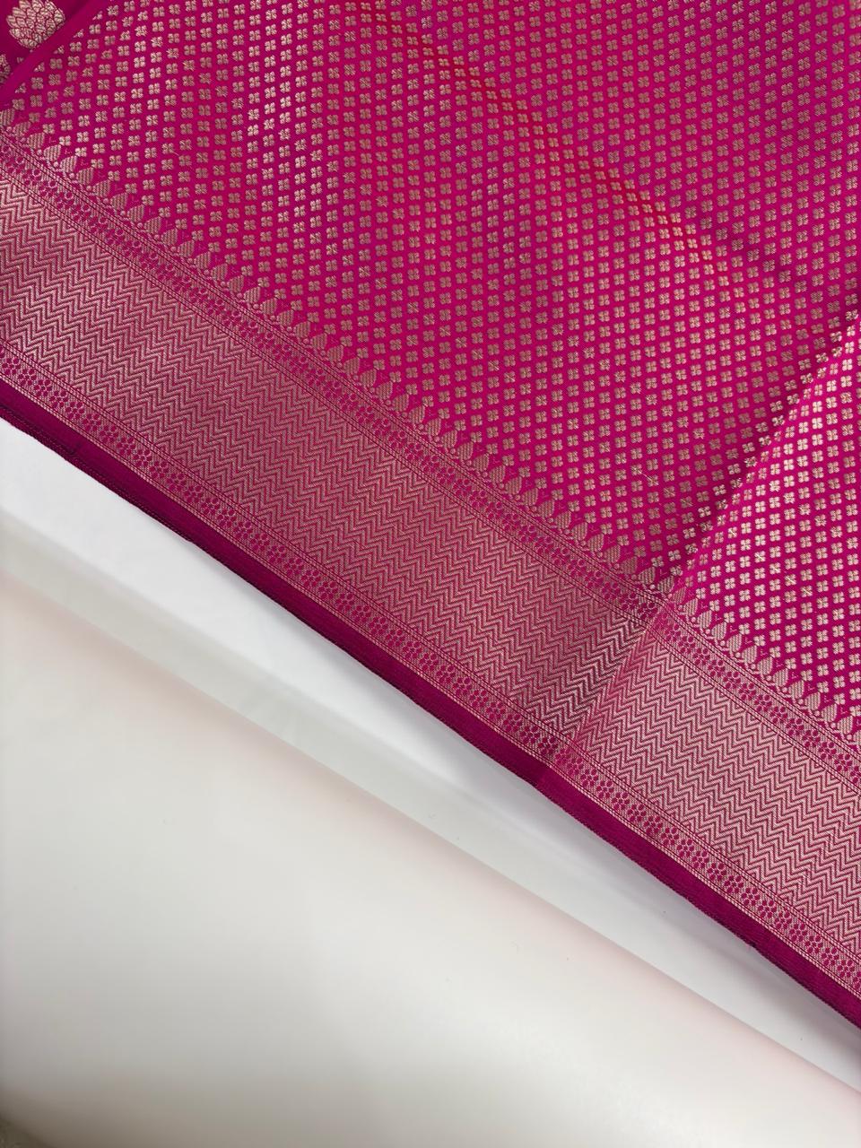 Premium Zari Weaving Silk Saree