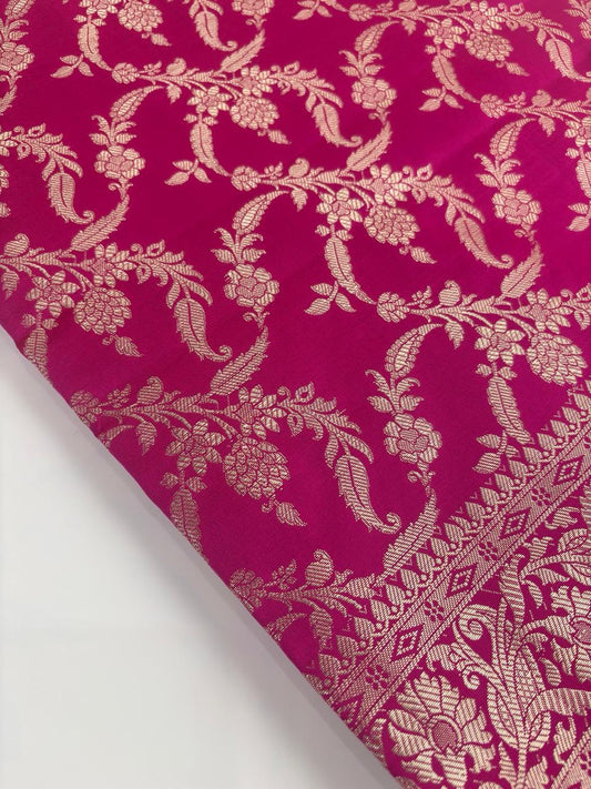 Premium Zari Weaving Silk Saree