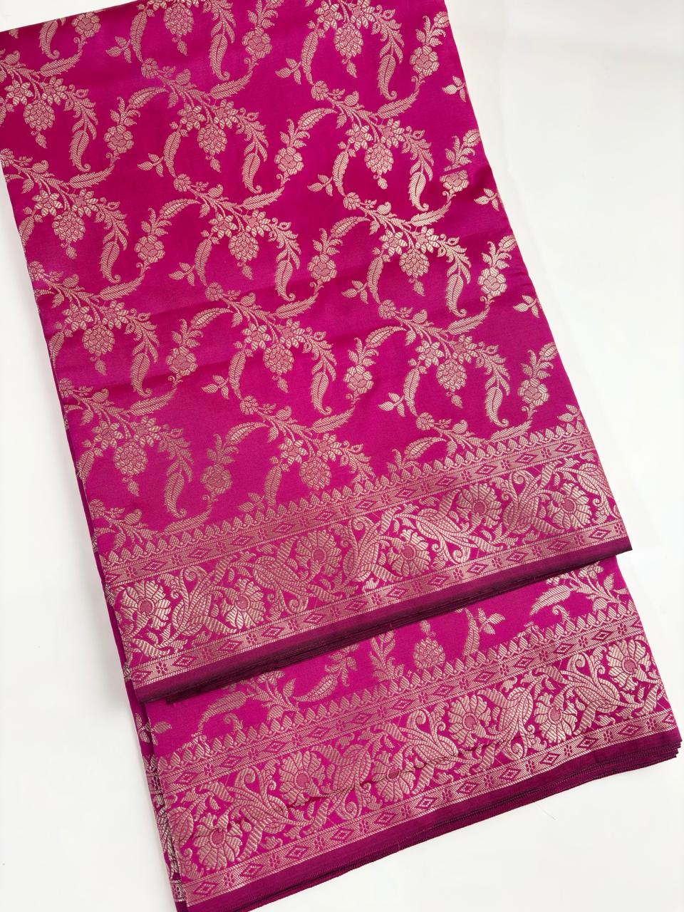 Premium Zari Weaving Silk Saree