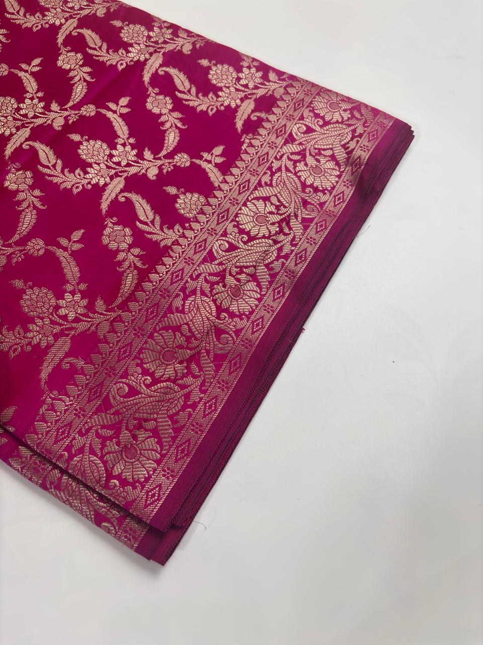 Premium Zari Weaving Silk Saree