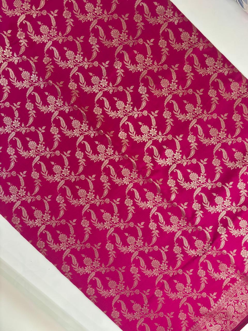 Premium Zari Weaving Silk Saree