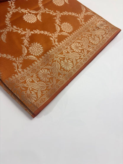 Premium Zari Weaving Silk Saree
