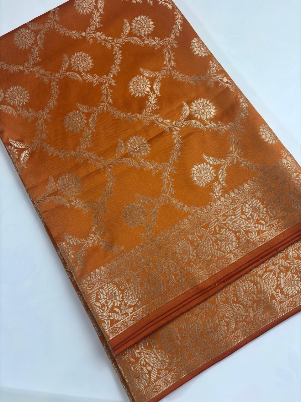 Premium Zari Weaving Silk Saree