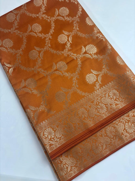 Premium Zari Weaving Silk Saree