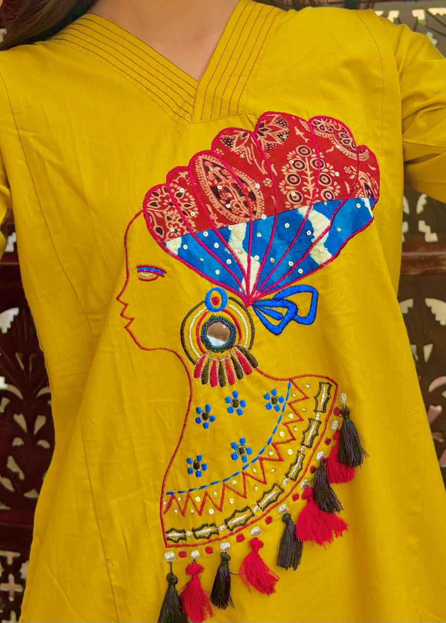 Yellow Co-Ord Set for Women