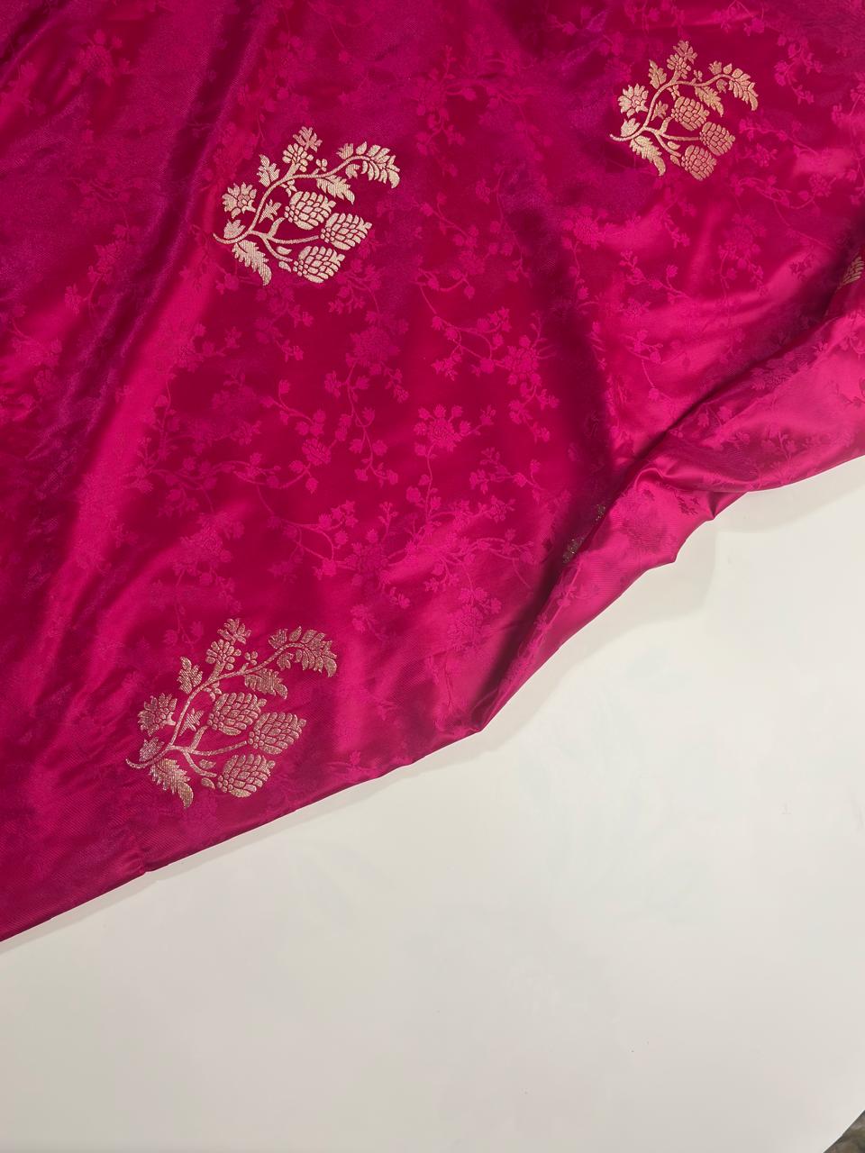 Premium Banarasi Mashru Silk Saree