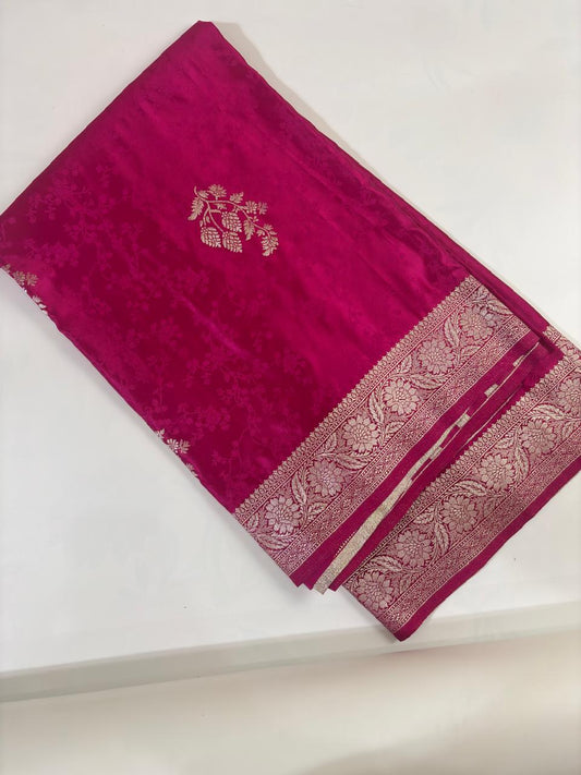 Premium Banarasi Mashru Silk Saree