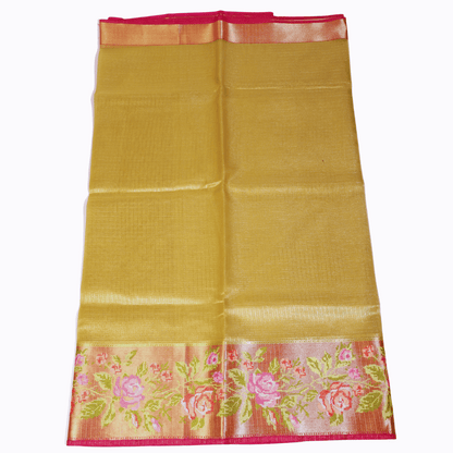 Kota Tissue Silk With Parsi Embroidery