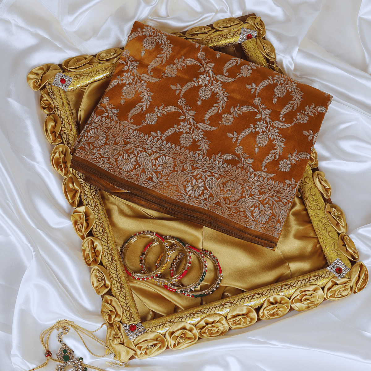 Pure Banarasi Katan Silk Saree