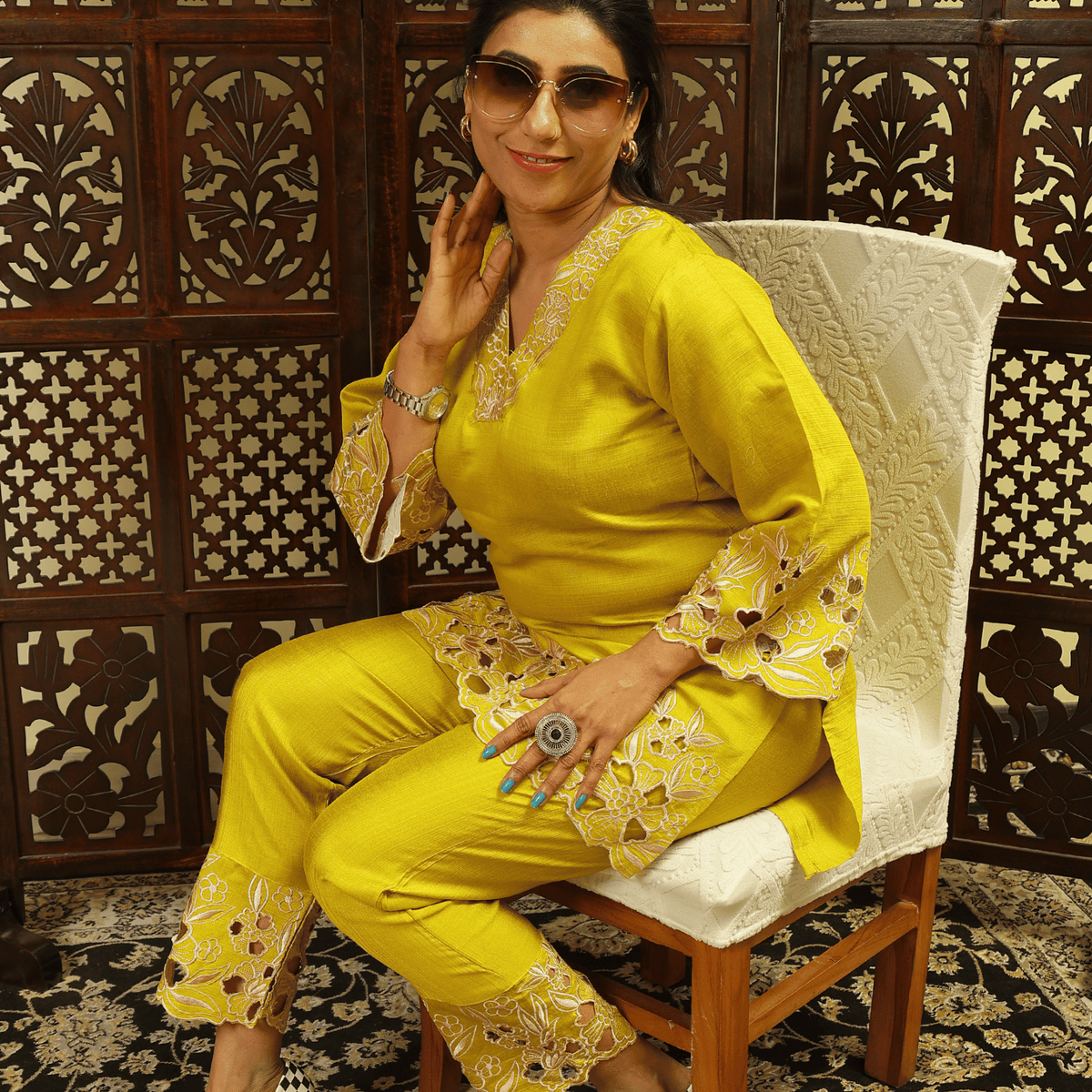 Neon Green Co-Ord Set