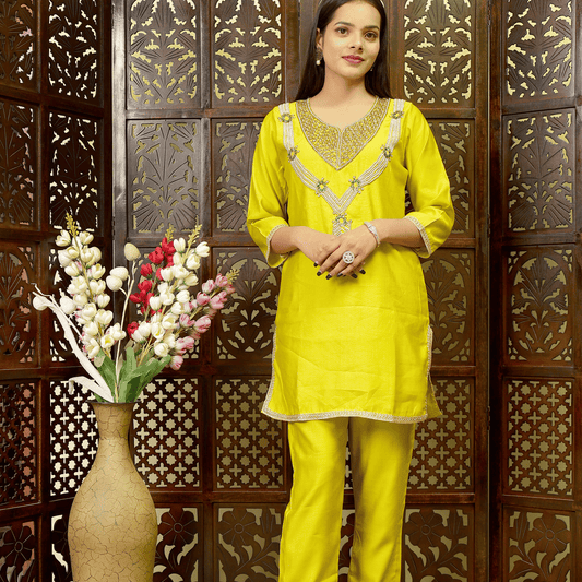 Green Co-Ord Set For Women