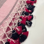 Pure Jayshree Linen Saree (Pink)